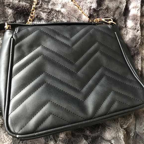 Black Faux Leather Purse - Picture 2 of 3